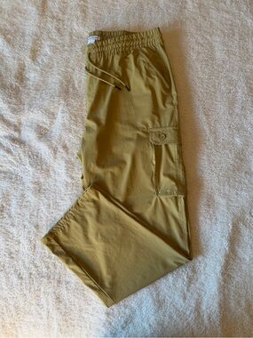 Lightweight Cargo Jogger Pants- Olive